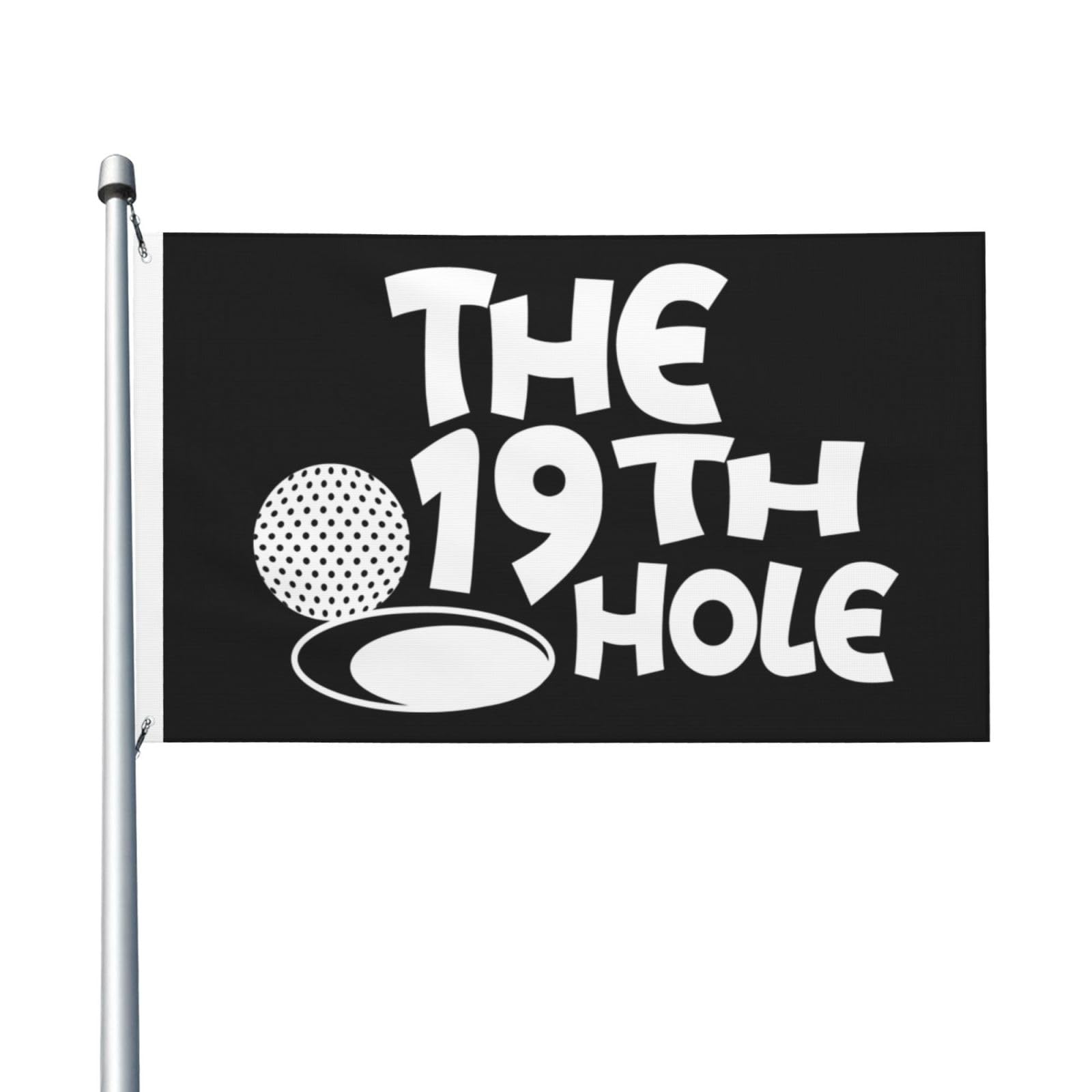 Amazon.com : The 19th Hole Golf Flag 3x5 Ft Double-Sided Outdoor
