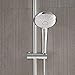GROHE 26128002 Euphoria 260 Cooltouch Thermostatic Shower System, 1.75 GPM, Starlight Chrome