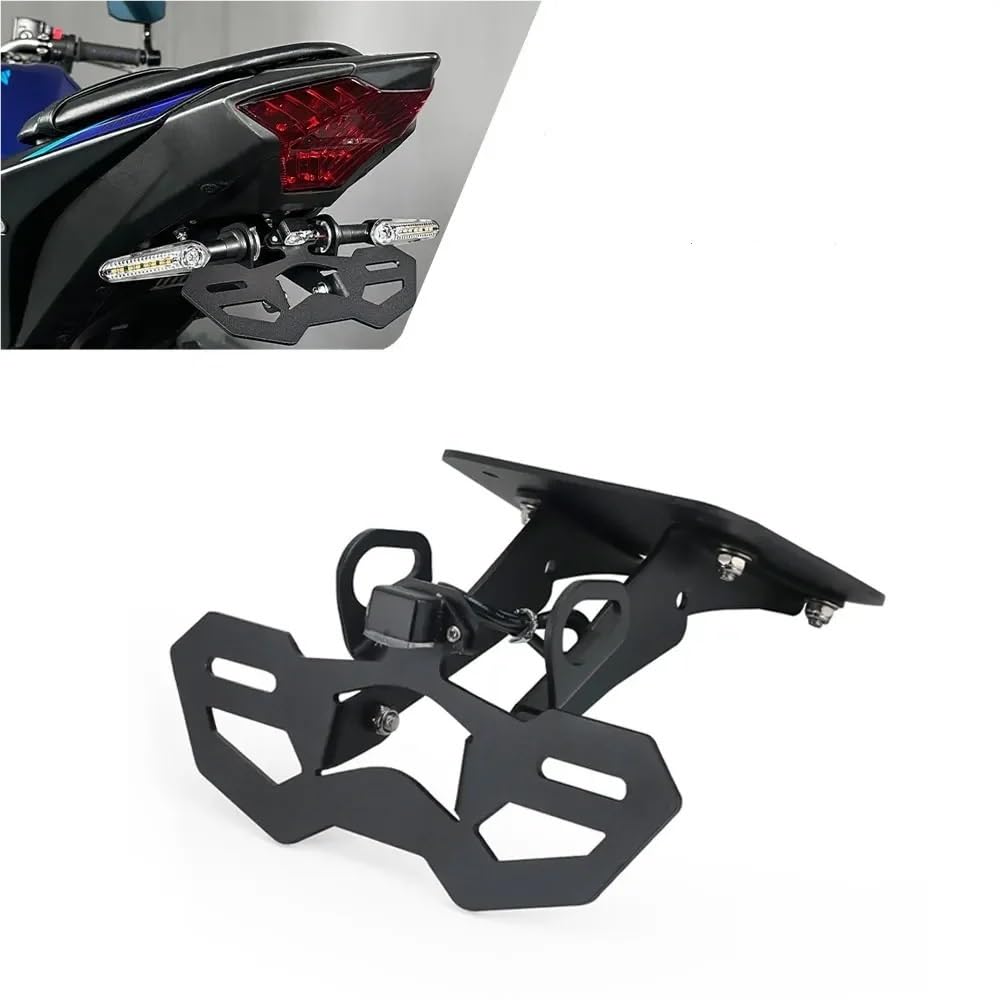 Wspornik tablicy rejestracyjnej LED płynące kierunkowskazy pasują do Yamaha(LED Turn Signal)