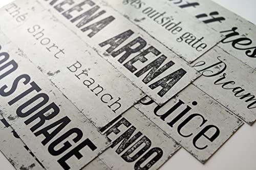 Rustic Custom Metal Sign - Custom Sign For Indoor Or Outdoor Use. #TOP2