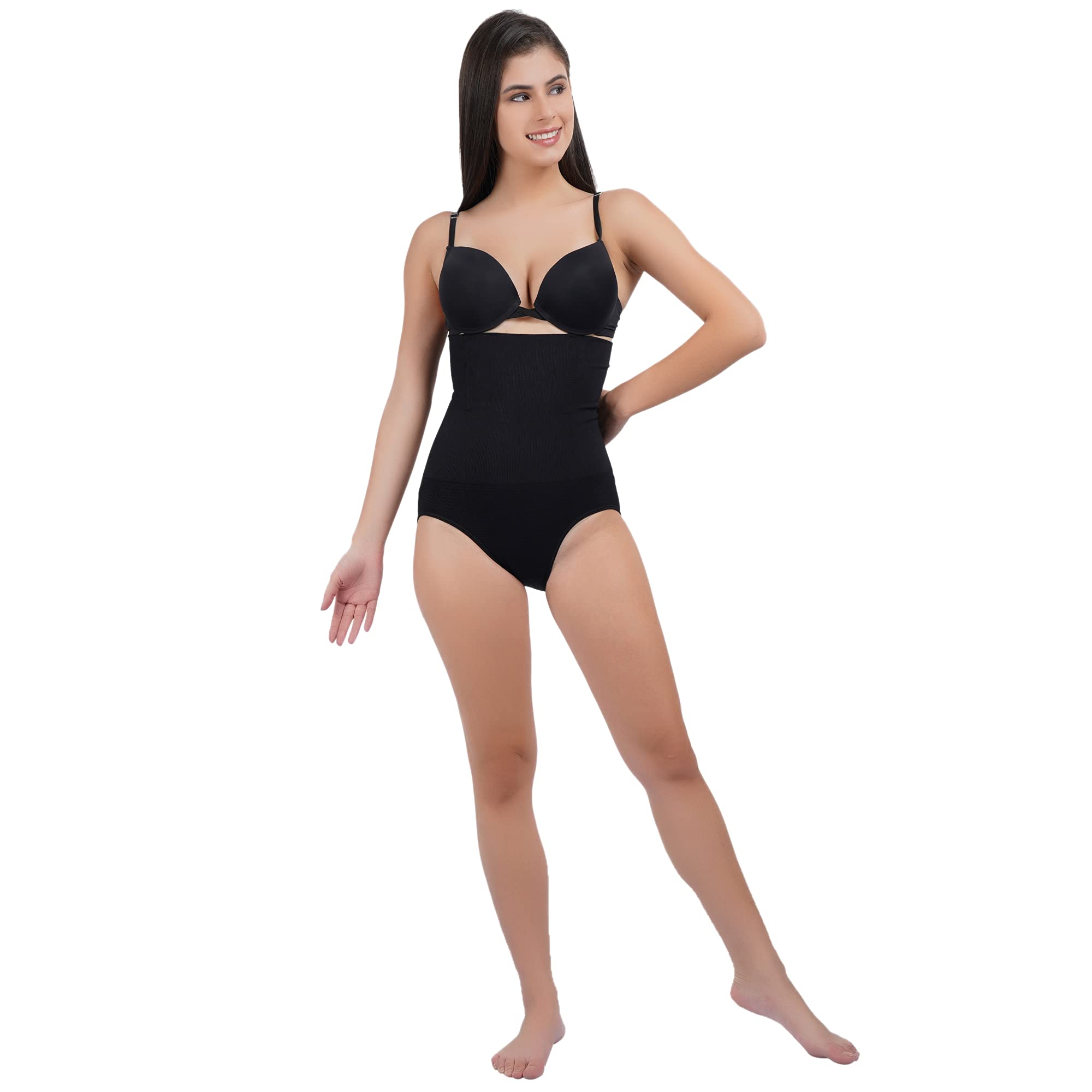 WOMAN IN YOUTummy Tucker for Women - High Waist Anti Rolling Shapewear - Body Shaper Shorts