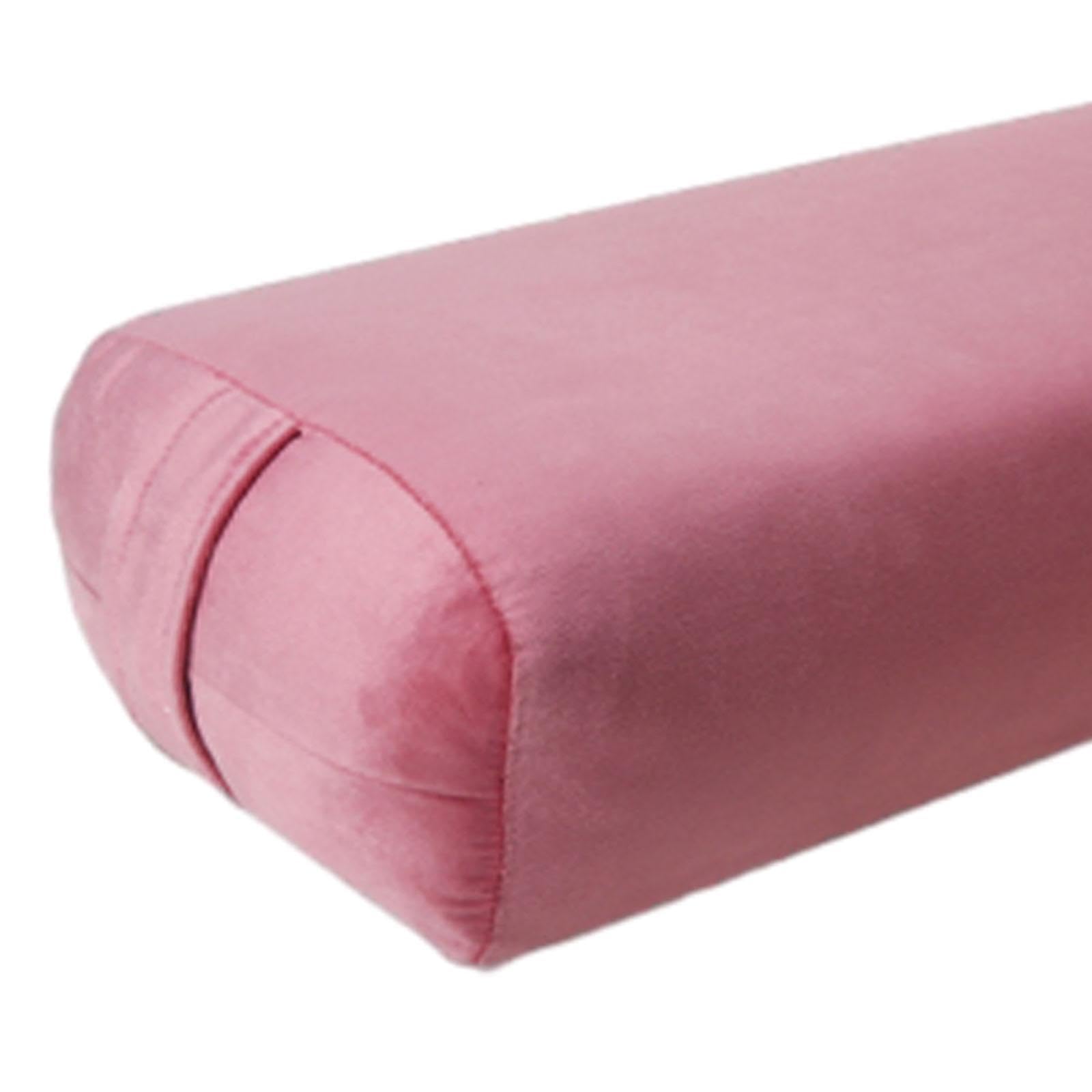 Almohada de Yoga con núcleo de Esponja y Funda extraíble. Soporte cómodo para la práctica Yoga restaurativo. Cojín meditación Esponja. Accesorios para un Cuerpo Firme.