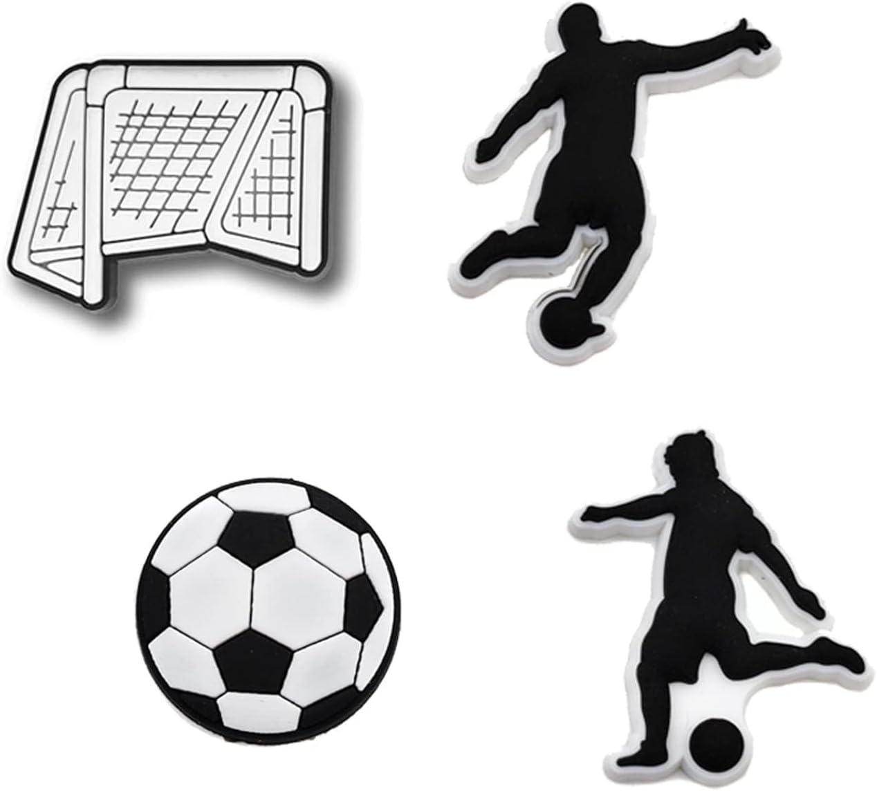 Sports Ball Shoe Charms for Clog Shoe, Baseball Basketball Soccer Football Softball Volleyball Shoe Charms for Shoe Bracelet Wristband Party Gifts