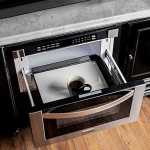 ZLINE 24 12 cu ft Built in Microwave Drawer in Stainless Steel