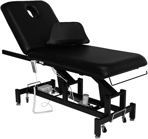 SKINACT Bliss Electric Spa - Mesa de tratamiento facial para spa médico (negro)