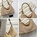 Imagen de YingStar Bolso Rafia Mujer Verano Bolso Paja Playa Bolso Bandolera Mujer Bolsa Pequeña Sling Bag Bolsitos Movil Bolso Pequeño Mujer Bolso Hombro Verano Bolso de Mano Para Fiesta Boda Ceremonia Moda