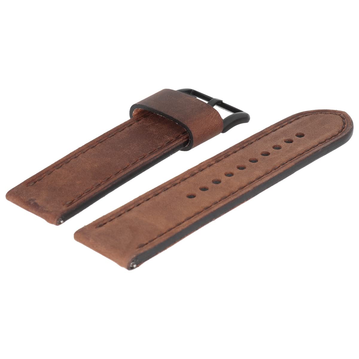 Fossil Bracelet de Montre 24mm Cuir Marron JR-1487 | LB-JR1487