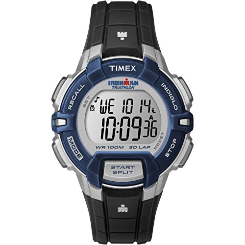 Timex Women's T5K8109J Ironman Rugged 30 Digital Display Quartz Black Watch