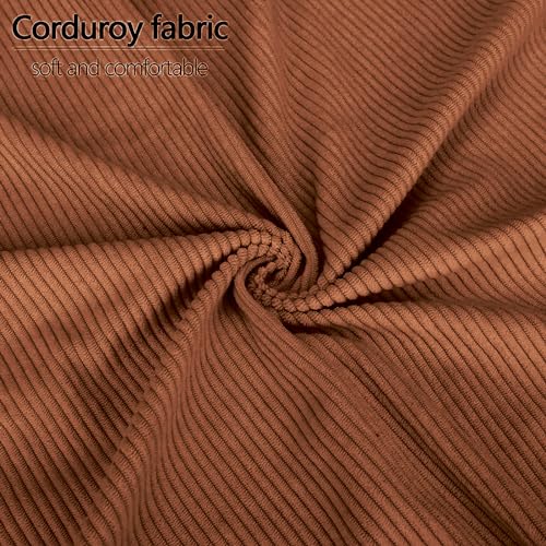 Image of BTOOP School Backpack for Teens Large Corduroy Bookbag Lightweight 15.6 inch Laptop Bag for Girls Women Casual High School College