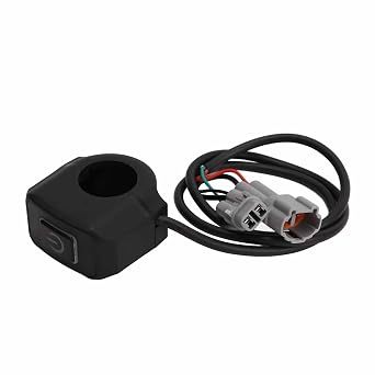 Motorcycle Headlight Switch Accurate Control Handlebar Headlight Switch Replacement for SUR Ron Light Bee X S