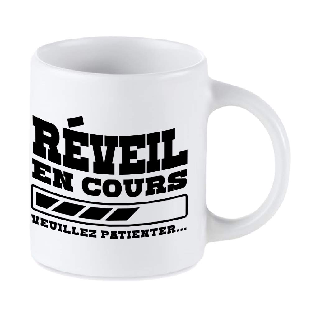 Tip Top Tshirt"Cours Alarm" Mug [French Language]