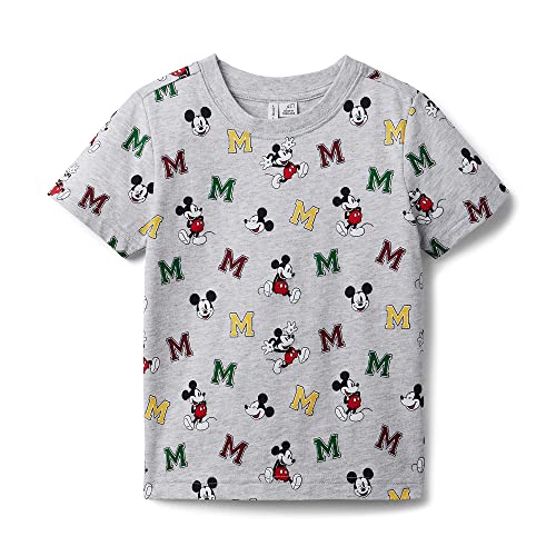 Janie and Jack Boy's All Over Mickey Shirt (Toddler/Little Kids/Big Kids)