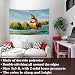 Cuiliqun Chicken Flag 3x5 Ft Funny Tapestry Flags for Bedroom Room Guys College Dorm Double Sided Cool Meme Flags Banners for Room Man Cave Wall Art Posters Decor