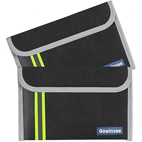8"x 5" Fireproof Bag, Small Fireproof Money Bag, Fireproof Wallet Bag, Cash Protecting Bag Cover