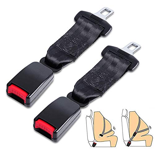 2 Clip Per Cintura Di Sicurezza Auto BAOSROY - Disattiva Allarme Con Apribottiglie Integrato, Nero - Foto 5