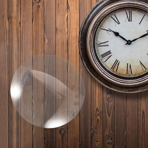 Couvercle de dôme en verre transparent Angoily pour horloge 20 cm - 8