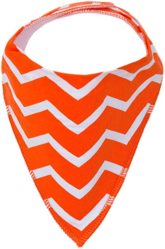 Kawaii Baby Essentials Bandana Bib Scarf Set | Extra Absorbent | Adjustable | 8-Pack for Baby Boys & Girls