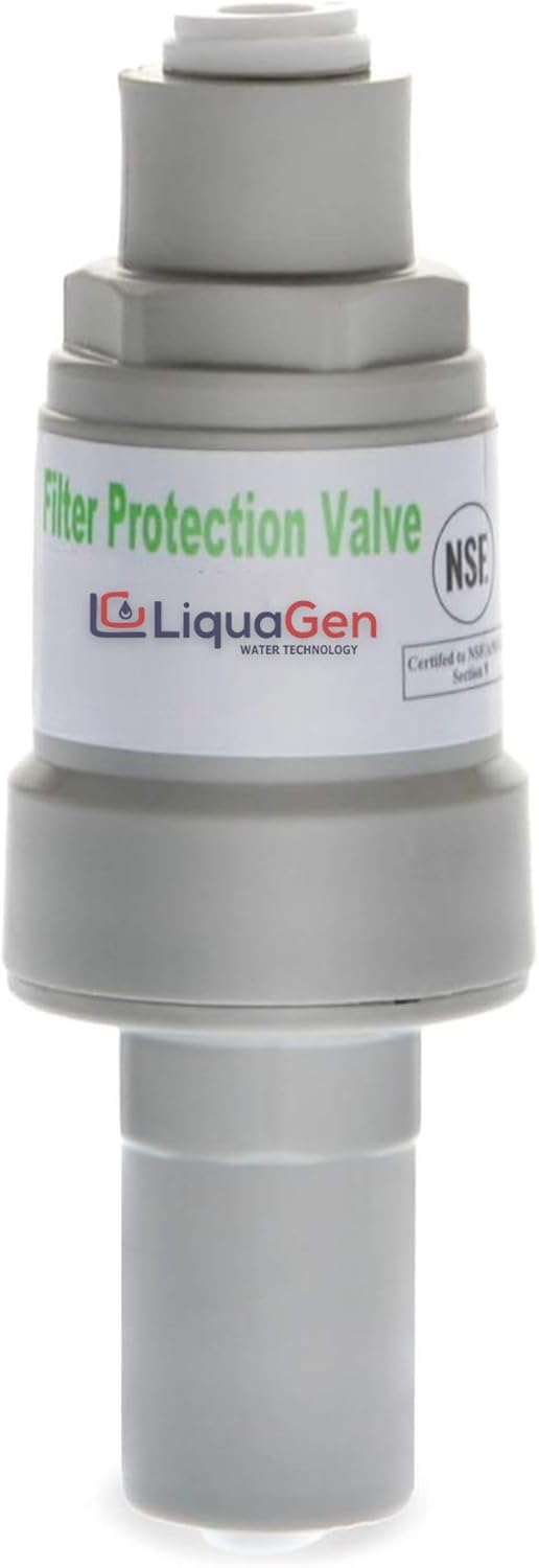 Water Pressure Regulator for RO Filtration Systems, Water Filters, Ice Makers 1/4