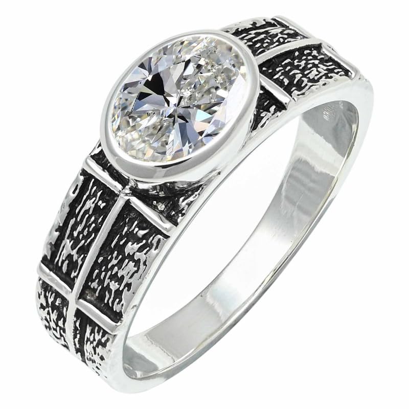 Bague en argent sterling 925 unisexe fait main, alliance toutes tailles JSR-1228AA