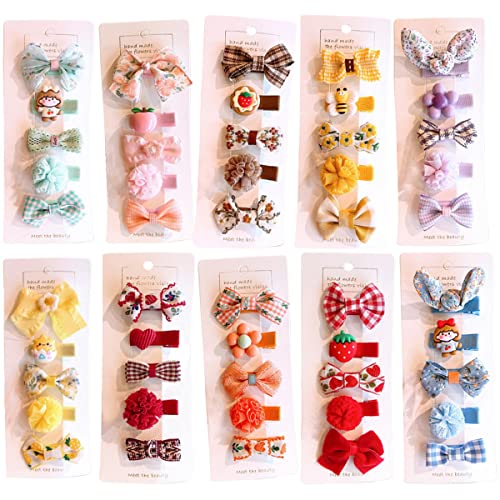 Fzbnsrko 25 Pcs Cute Hair Clips For Girls,Candy Rainbow Hairpins Hair Clips For Girl Children Hair Clips Baby For Infants Toddlers Kids Children(Random Styles) #TOP19
