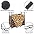 Honest 4ft Firewood Rack Outdoor Adjustable Indoor Wood Racks Outdoor for Firewood Holder Heavy Duty Fire Wood Storage Racks Metal Log Racks for Firewood Log Holders for Firewood Outdoor, Black