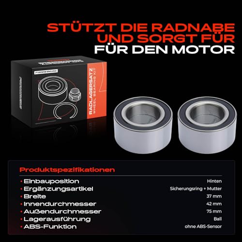 Roulement de roue de haute précision pour châssis E36 E46 kit arrière par Frankberg - 4