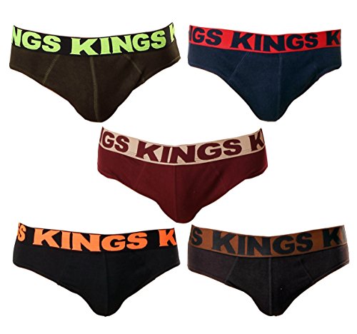 Image of HAP Men's Kings Cotton Marko Brief Mix (Pack of 5)