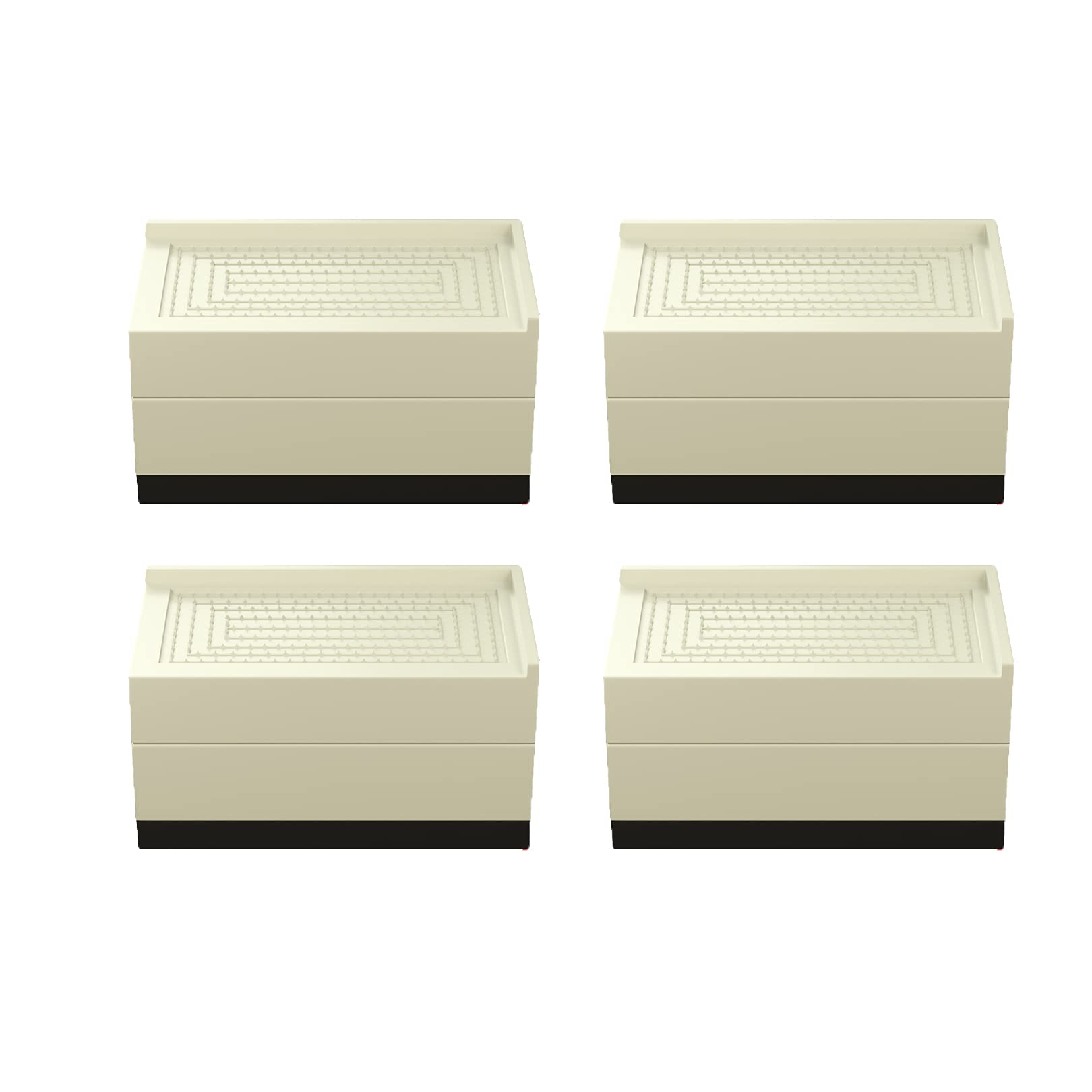 11,5 * 6 cm Elevadores Elevadores para Muebles Elevadores de Cama Patas para Muebles Patas para Mesa Silla Patas para Gabinetes Patas Antideslizantes para Muebles Reemplazo Elevado