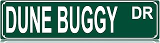 Retro Tin Sign Dune Buggy Sign 4x16 Inch 10x40 CM