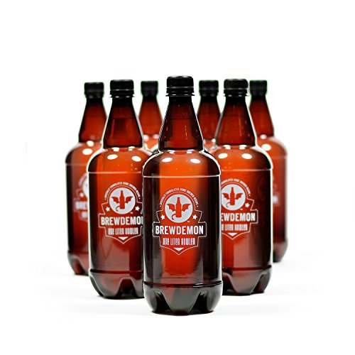 BrewDemon Basic 8 Bottling System (1-Liter) - Holds 2 Gallons of your favorite carbonated beverages.