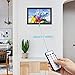 10 Inch Digital Photo Frame, RegeMoudal 1280800 IPS LCD Panel Smart Digital Picture Frame, Remote Control, Wall-Mountable, Portrait and Landscape, Support SD Card USB (Black)