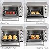 Ecolution Non-Stick Toaster Oven Bakeware Set 4-Piece, Carbon Steel, Easy to Clean and Perfect for Single Servings, Gray #4
