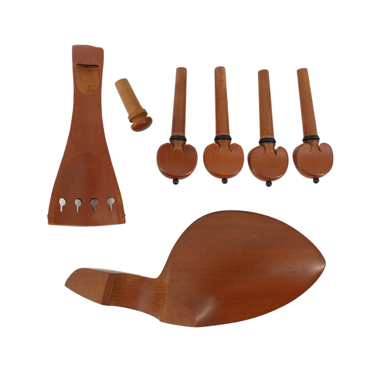 Skrzypiec Akcesoria Drewno Jujube Części Do Skrzypiec Kołki Do Podbródka Tailpiece I Tail Nail Akcesoria Do Skrzypiec (Color : 3/4)
