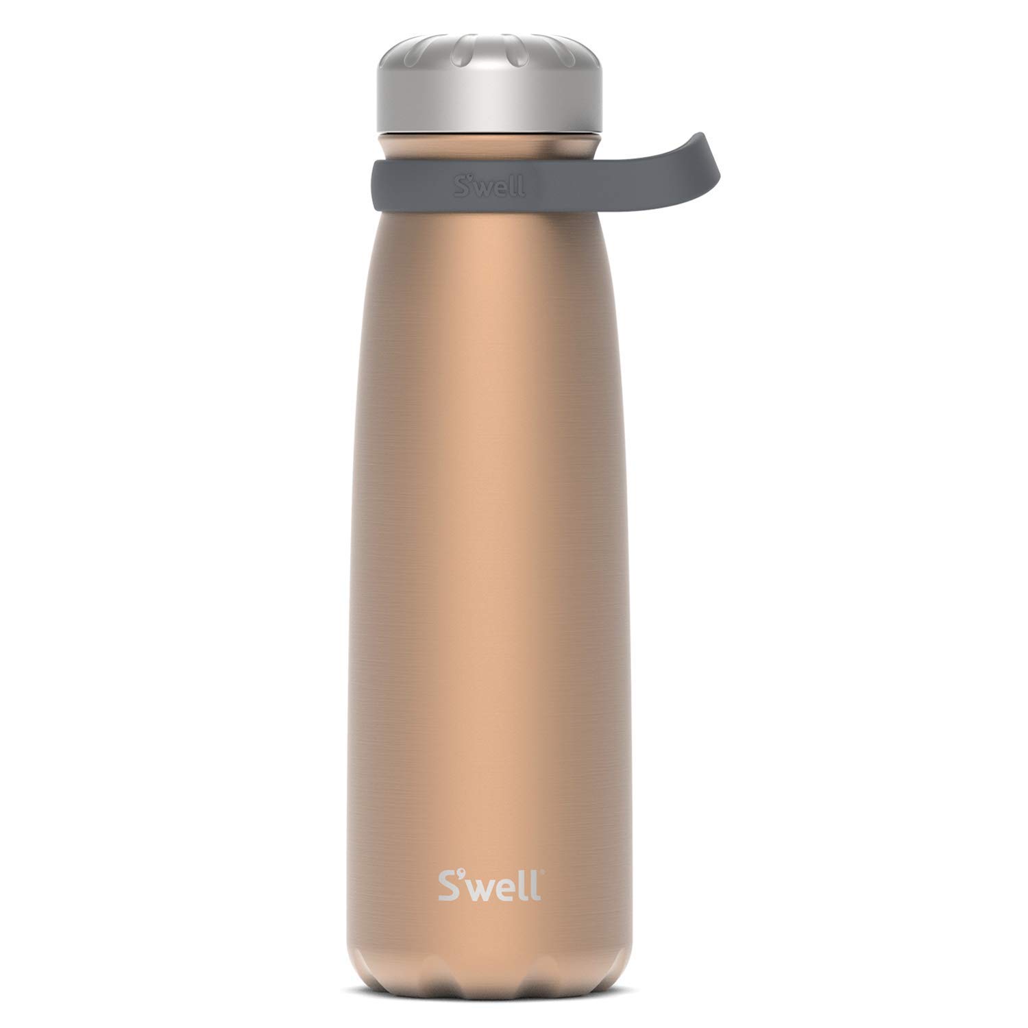 Buy S'well Stainless Steel Traveler 40 Fl Oz Pyrite Triple