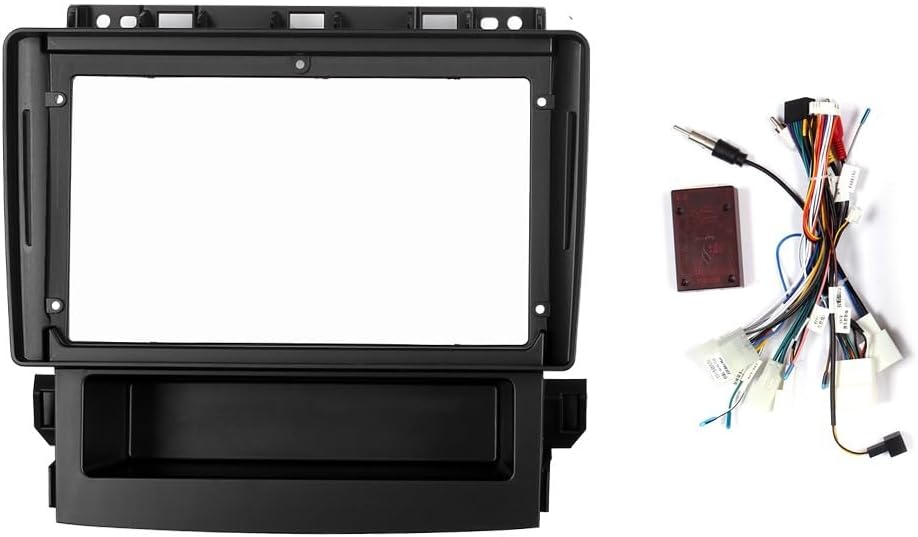 9" Car Stereo Navigation FM Radio Mounting Frame Bracket with Wiring Harness Compatible with Subaru Impreza/Forester 2017 2018 2019 2020