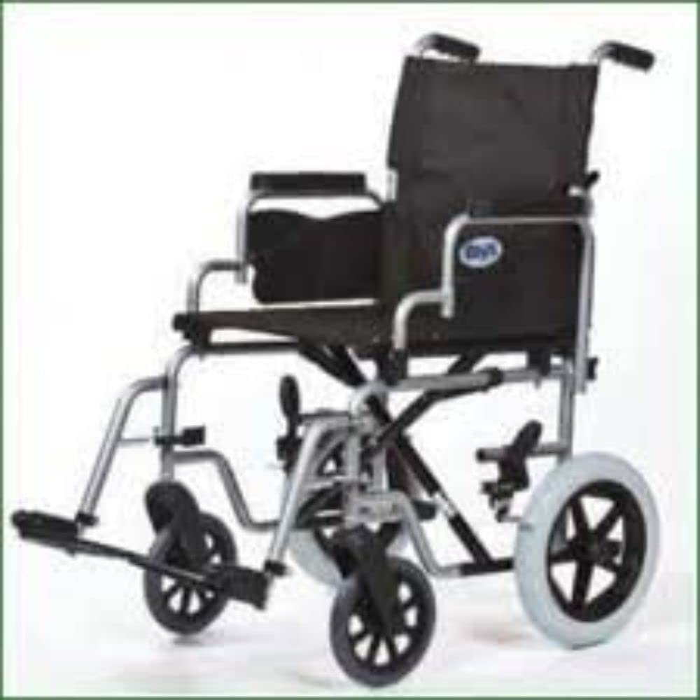 DAYS Attendant Propelled Wheelchairs, Versatile Wheelchair with Narrow Frame for Ideal Manoeuvrability, Padded Upholstery for Comfort and Support, 48cm