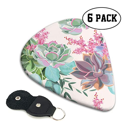 Ensemble de 6 médiators de guitare succulents colorés pour guitare acoustique, guitare électrique, basse, ukulélé – fin… - Les Beatles, Paul McCartney, John Lennon, RIngo Starr, George Harrison Ensemble de 6 médiators de guitare succulents colorés pour guitare acoustique, guitare électrique, basse, ukulélé - fin… – Image 3
