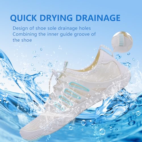 Image of SIOSNETA Hike Barefoot Shoes for Women Men, Breathable Non-Slip Athletic Footwear, Wide Toe Water Shoes for Hiking, Non-Slip Neuropathy Shoes for Women Men, Grounded Comfort wear