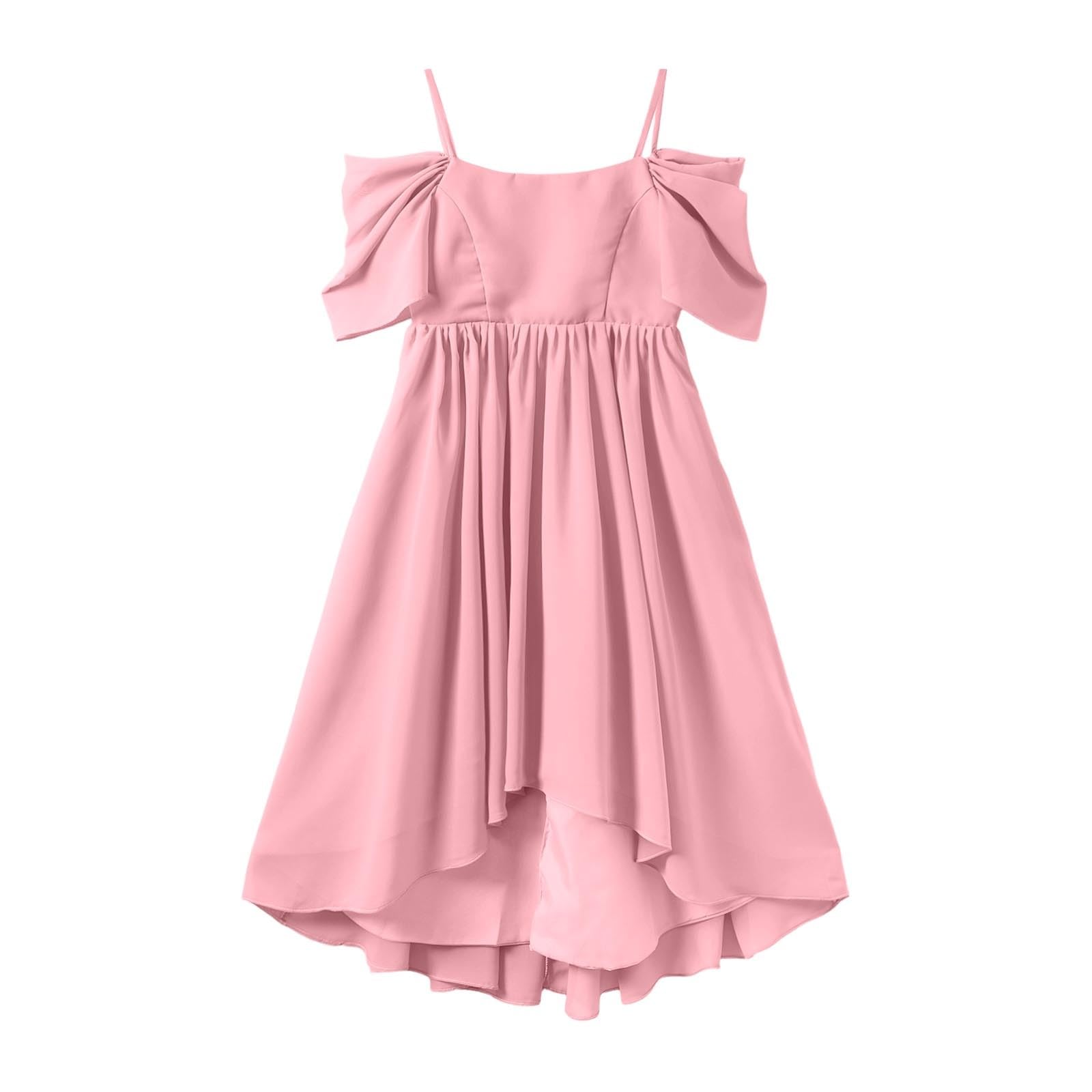 Generisch Categoria di prodotto: abito asimmetrico in chiffon con motivo floreale, ideale per le occasioni quotidiane e il tempo libero