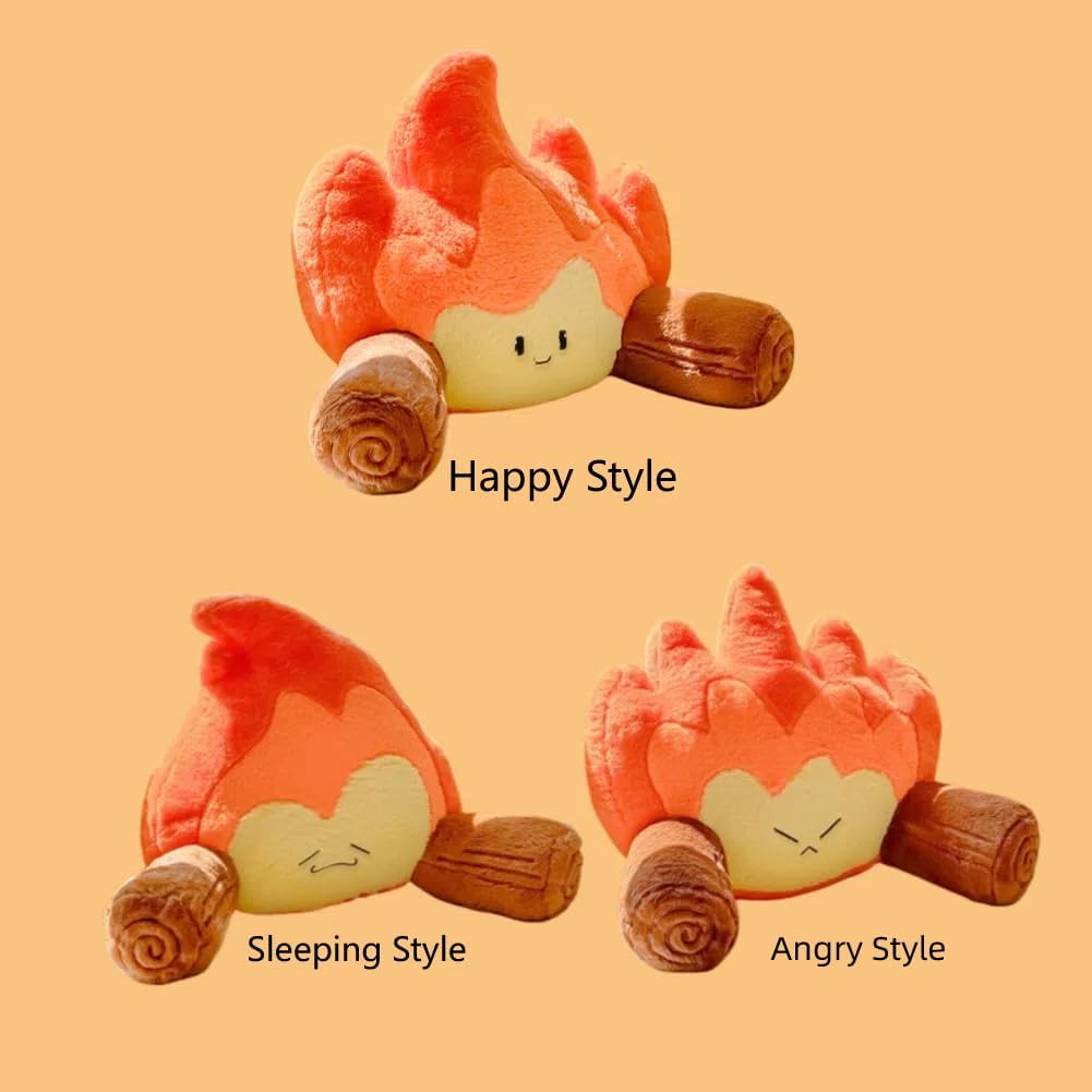 Reading Pillow for Sitting in Bed Funny Campfire Back Pillows Cartoon Bonfire Backrest on Chair, Couch, Bed, Sofa and Car