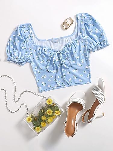 Aahwan blue polyester top – image 5