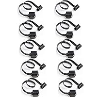 Vista 9 de bbfly-A9 OBD II OBD2 Adaptador de cable con extensión divisora de 16 pines, 1 macho y 2 hembras (2 pies/60CM)