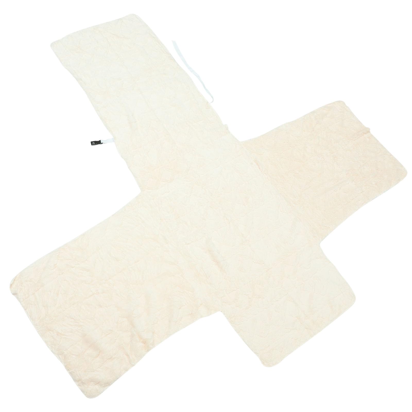 Funda de sofá individual de poliéster beige con diseño creativo para salón