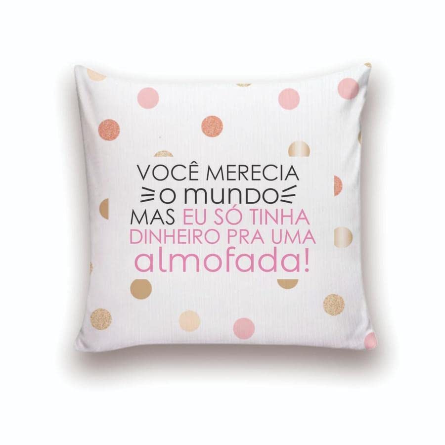 Almofada decorativa personalizada