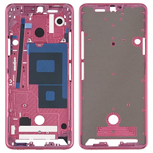 Cadre LCD pour LG G7 ThinQ rose de haute précision pour boîtier