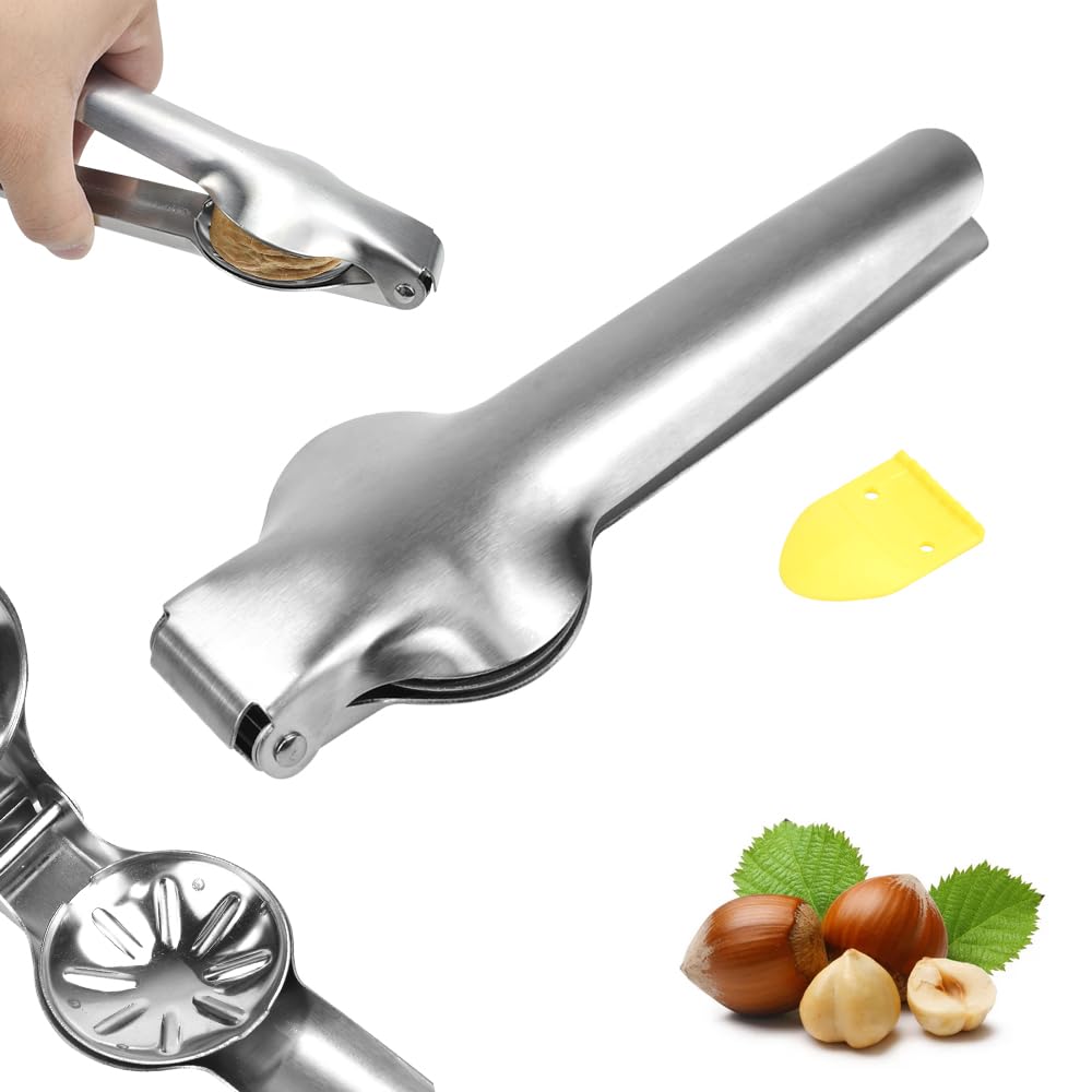 YongSral Pince à Châtaigne, Inoxydable Coupe Chataigne, Ouvre Chataigne