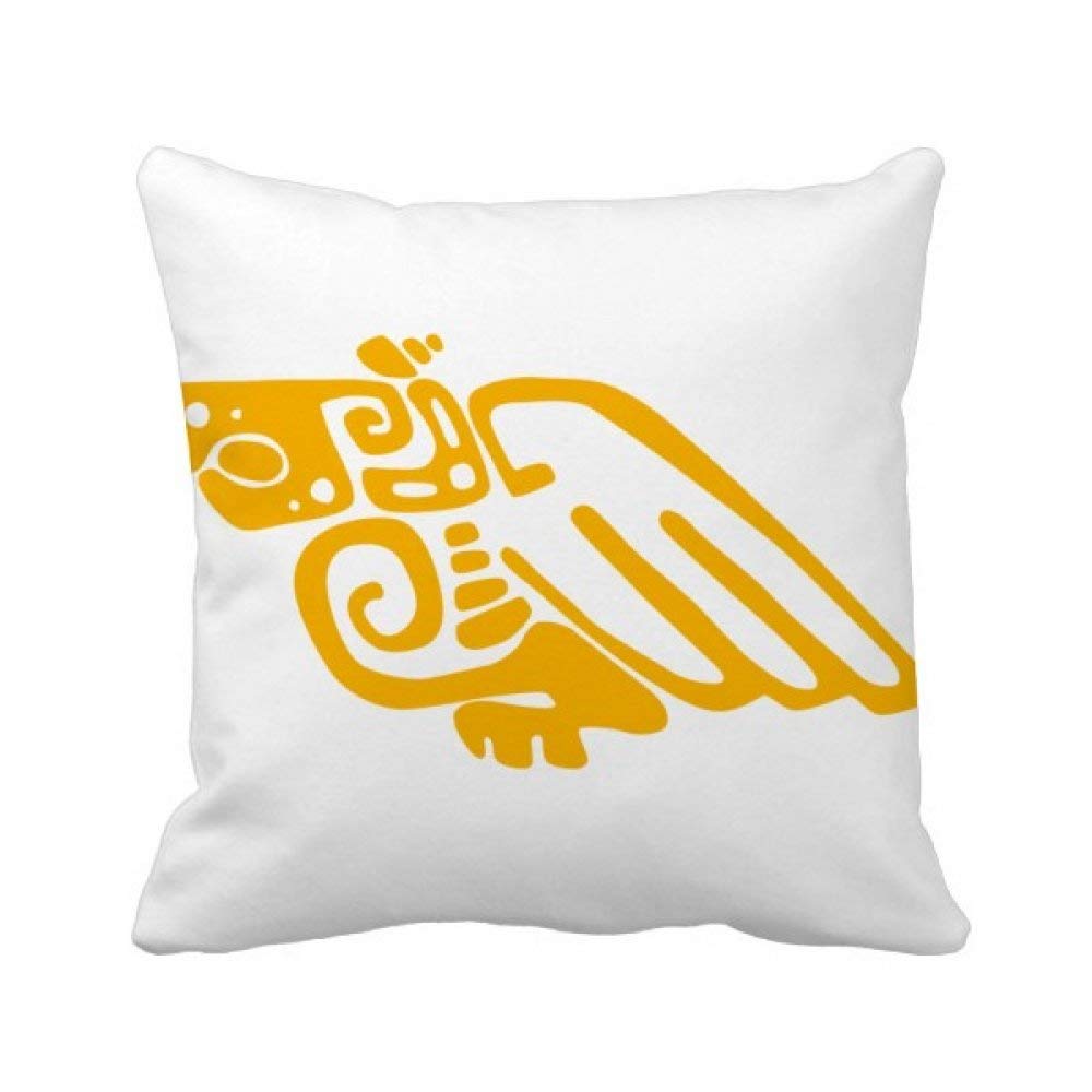 Taie d'oreiller Mexique Totems en coton pour canapé salon