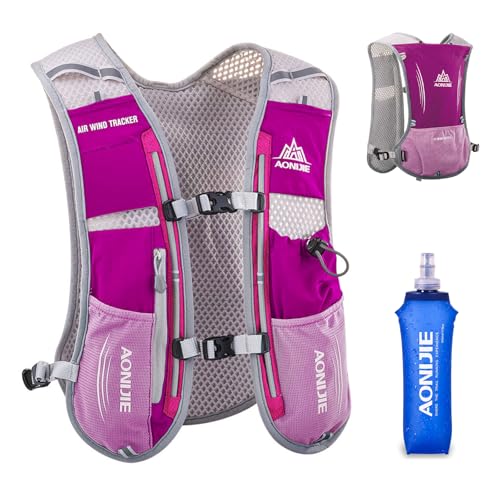Image of TRIWONDER Hydration Running Vest Backpack, Lightweight Water Pack for Men Women Hydration Backpack for Trail Race, Hiking, Cycling, Climbing, Camping, Jogging, Marathon