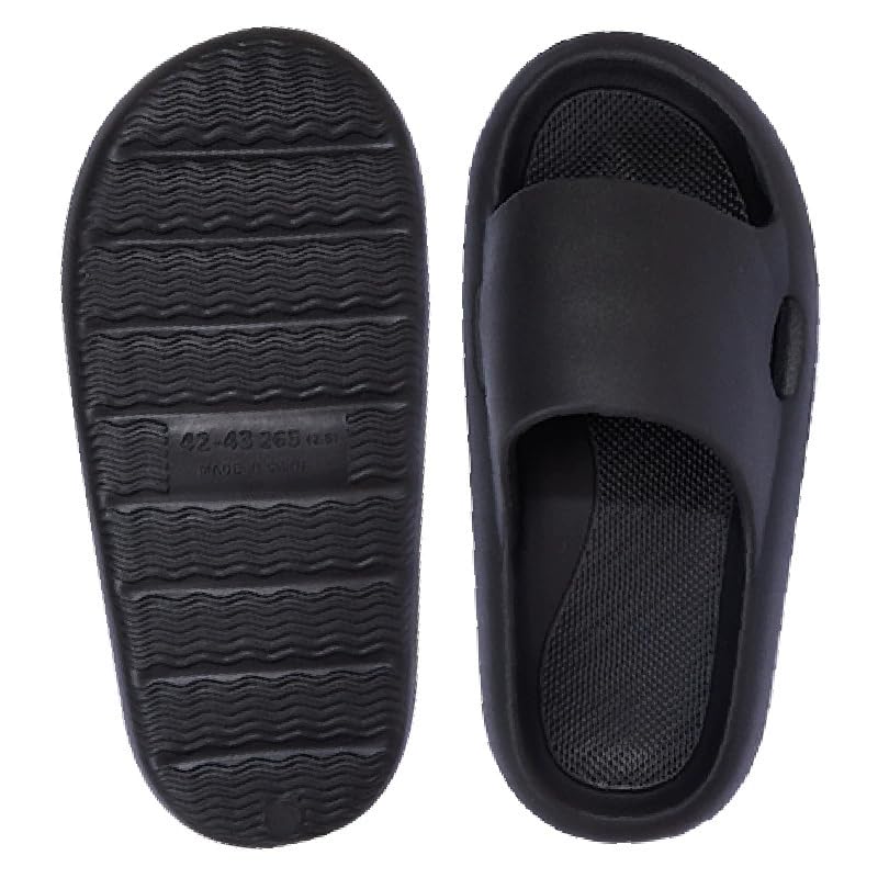 Women Man Cloud Slides Shower Slippers for Bathroom House Shoes Plus