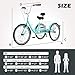 ABORON Adults Tricycle, 3 Wheels Bike for Adult, Tricycle for Adults, Double-Wall Wheel Rims, Tricycle for Women Men Exercise Outdoor Sports